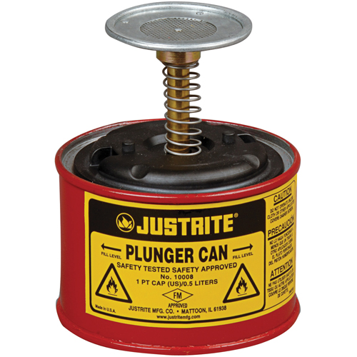 Plunger Cans, 1 pt. Capacity Distribution Élite MP