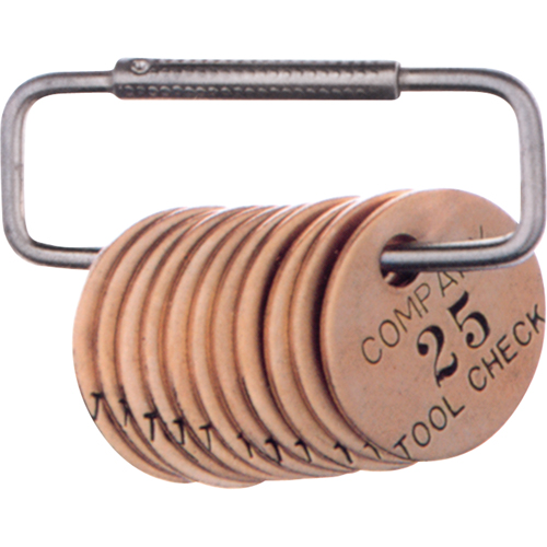 Anneaux fendus pour &eacute;tiquettes, 3", Acier Distribution Élite MP
