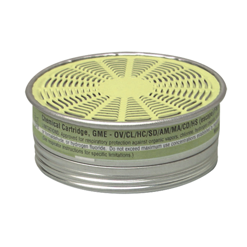 Comfo&reg; Respirator Cartridges, Gas/Vapour Cartridge, Multi Gas/Organic Vapour Distribution Élite MP