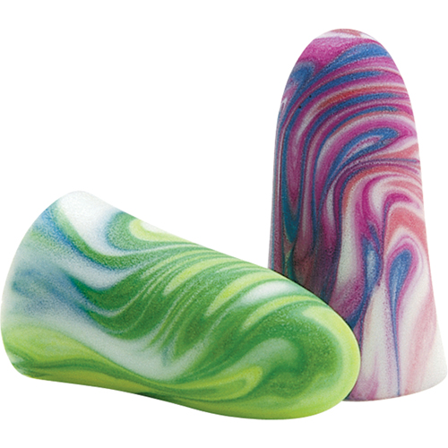 SparkPlugs&reg; Multi-Coloured Foam Earplugs, Bulk - Box Distribution Élite MP