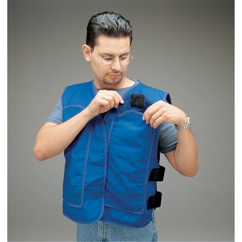 Vestes de refroidissement avec pochettes pour insertions ALLEGRO INDUSTRIES, Grand, Bleu royal Distribution Élite MP
