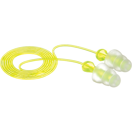 Bouchons d'oreilles r&eacute;utilisables &agrave; trois brides E-A-R, Avec cordon, Vrac - Sac en poly, 26 dB NRR, Taille unique Distribution Élite MP