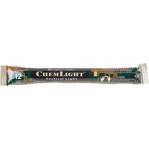 6" Cyalume&reg; Lightsticks, Green, 12 hrs. Duration Distribution Élite MP