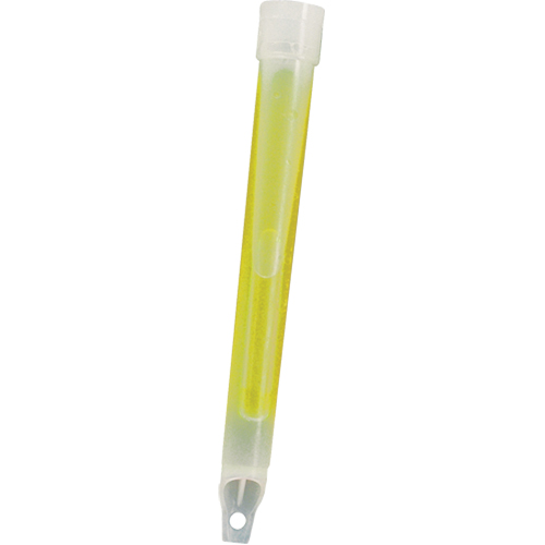 B&acirc;tons de s&eacute;curit&eacute; luminescents Cyalume 6", Jaune, Dur&eacute;e 30 min Distribution Élite MP