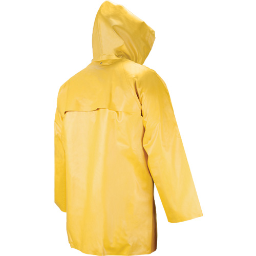 Manteau imperm&eacute;able Neo-slick r&eacute;sistant aux produits chimiques & &agrave; l'acide, Grand, Jaune, N&eacute;opr&egrave;ne Distribution Élite MP