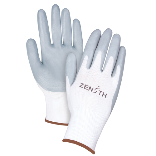 Lightweight Breathable Coated Gloves, 9/Large, Foam Nitrile Coating, 13 Gauge, Polyester Shell Distribution Élite MP