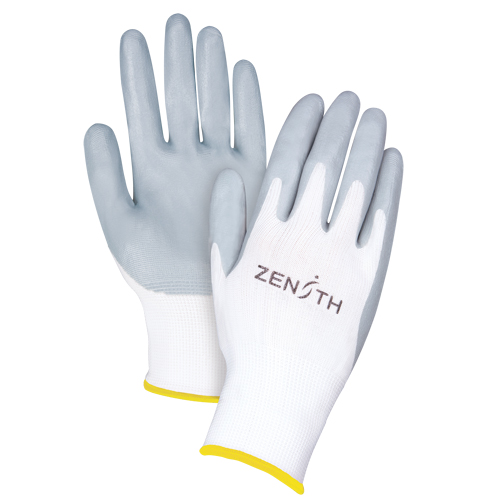 Gants l&eacute;gers enduits et respirants, 11/2T-Grand, R&ecirc;vetement Mousse de nitrile, Calibre 13, Enveloppe en Polyester Distribution Élite MP