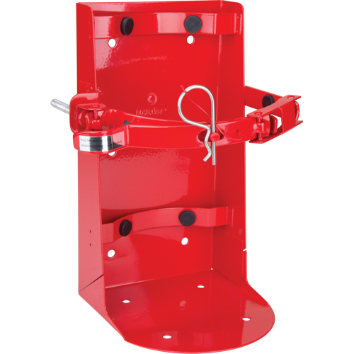 Vehicle Bracket For Fire Extinguishers, Fits 20 lbs. Distribution Élite MP