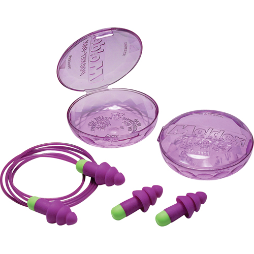 Bouchons d'oreilles r&eacute;utilisables Rockets, Sans cordon, Vrac - &eacute;tui en plastique, 27 dB NRR, Taille unique Distribution Élite MP