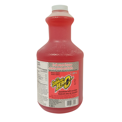 Sqwincher&reg; Boisson de r&eacute;hydratation ZERO, Concentr&eacute;, Punch aux fruits Distribution Élite MP