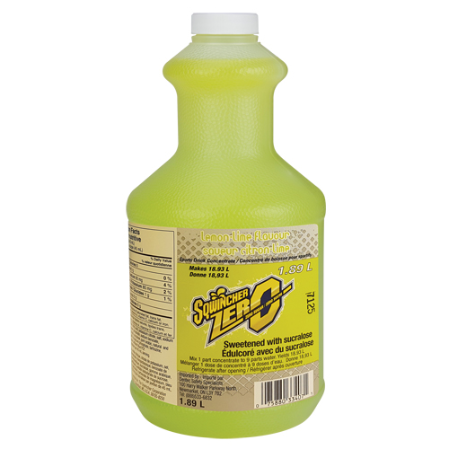 Sqwincher&reg; Boisson de r&eacute;hydratation ZERO, Concentr&eacute;, Citron-lime Distribution Élite MP