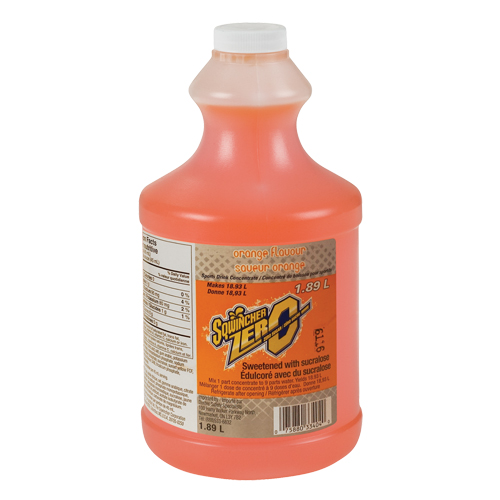 Sqwincher&reg; Boisson de r&eacute;hydratation ZERO, Concentr&eacute;, Orange Distribution Élite MP