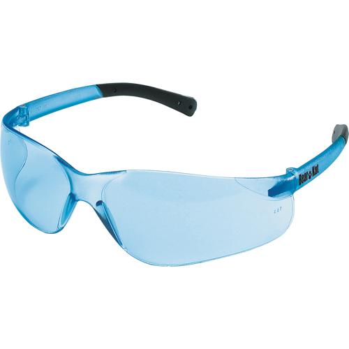 BEARKAT&reg; Safety Glasses, Blue Lens, Anti-Scratch, ANSI Z87+/Meets/Exceeds CSA Z94.3 Distribution Élite MP