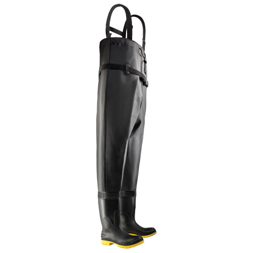 Chest Waders, 6, Steel Toe, Puncture Resistant Sole Distribution Élite MP