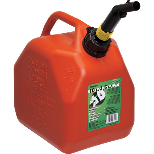 Bidons pour essence Eco, 2,5 gal. US/9,46 L, Rouge, Conformes aux normes CSA/ULC Distribution Élite MP