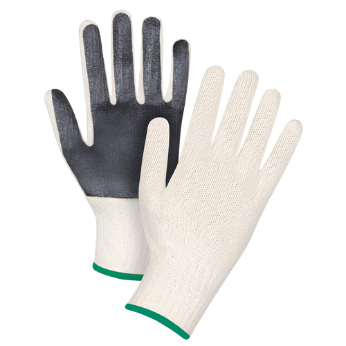 Palm-Coated String Knit Gloves, Poly/Cotton, Single Sided, 7 Gauge, Medium Distribution Élite MP