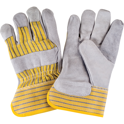 Premium Quality Fitters Gloves, Large, Split Cowhide Palm, Cotton Inner Lining Distribution Élite MP