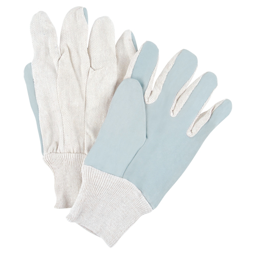 Premium Work Gloves, Large, Split Cowhide Palm Distribution Élite MP