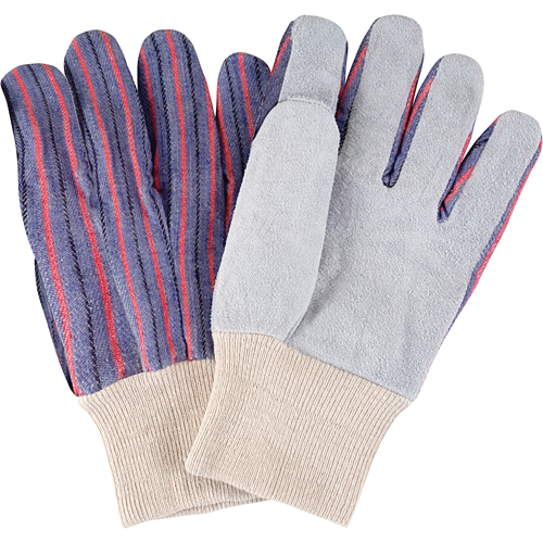 Standard-Duty Work Gloves, Large, Split Cowhide Palm Distribution Élite MP