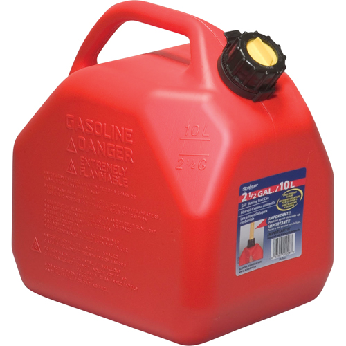 Jerricans, 2,5 gal. US/10 L, Rouge, Conformes aux normes CSA/ULC Distribution Élite MP