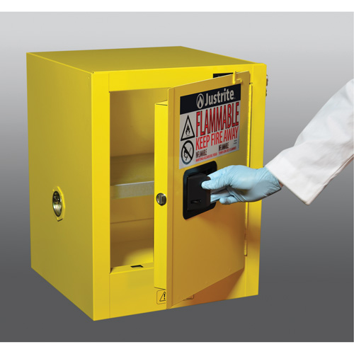 Sure-Grip&reg; EX Countertop Flammable Safety Cabinet, 4 gal., 1 Door, 17" W x 22" H x 17" D Distribution Élite MP