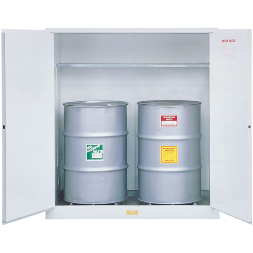 Hazardous Waste Safety Cabinets, 55 US gal. Cap., White Distribution Élite MP