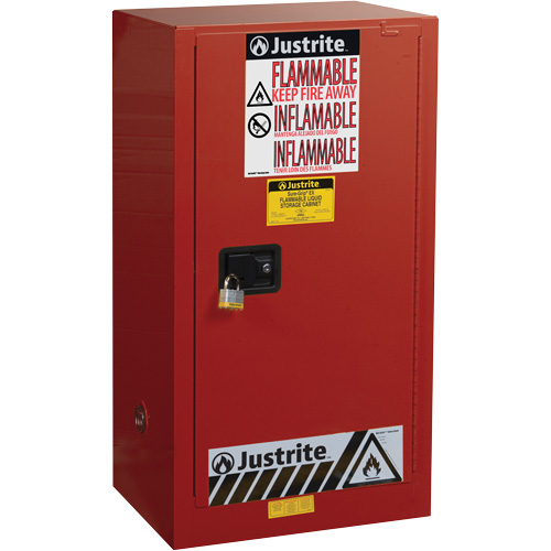 Sure-Grip&reg; EX Combustibles Safety Cabinet for Paint and Ink, 20 gal., 2 Shelves Distribution Élite MP