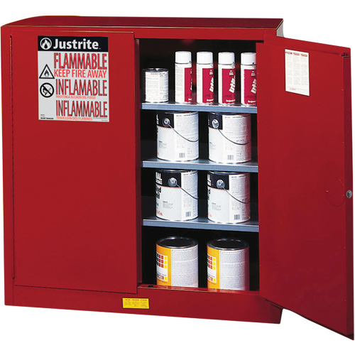 Sure-Grip&reg; EX Combustibles Safety Cabinet for Paint and Ink, 40 gal., 3 Shelves Distribution Élite MP