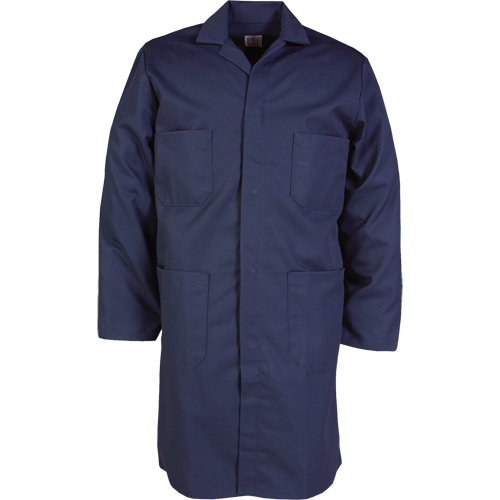 Lab Coats, Poly-Cotton, 44, Navy Blue Distribution Élite MP