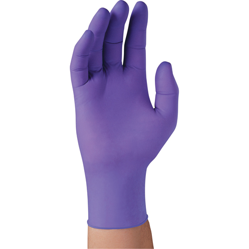 Gants d'examen Kimtech, T-Grand, Nitrile, 6 mils, Sans poudre, Mauve, Classe 2 Distribution Élite MP