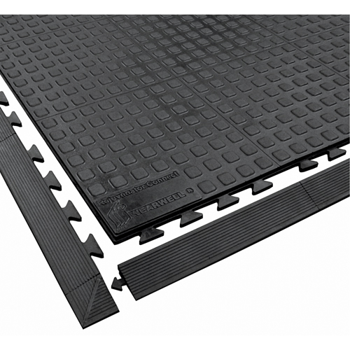 Tapis Rejuvenator Connect No 502, Polyur&eacute;thane, 3' la c, 3' lo, 5/8" &eacute;paisseur, Noir Distribution Élite MP
