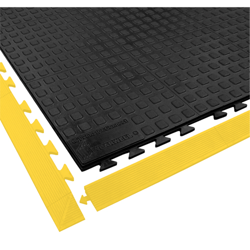 Tapis Rejuvenator Connect No 502, Polyur&eacute;thane, 3' la c, 3' lo, 5/8" &eacute;paisseur, Noir Distribution Élite MP