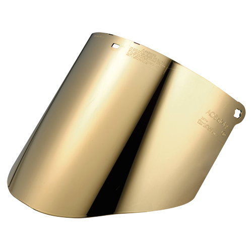 Total Performance Faceshield Window, Polycarbonate, Green Tint Distribution Élite MP