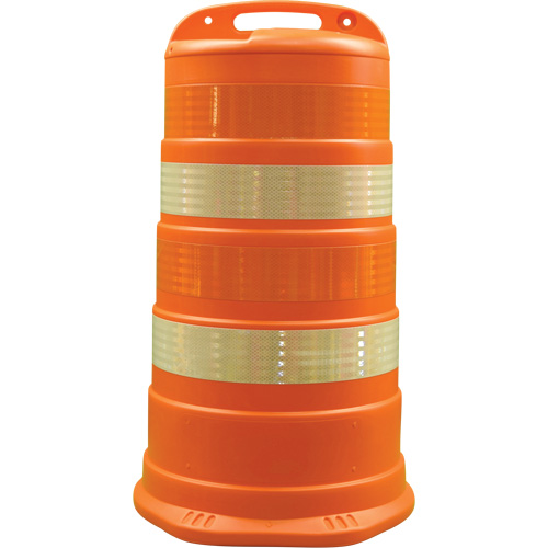 Barils pour canalisation du trafic Trailboss, Hauteur 41,27'', Orange Distribution Élite MP