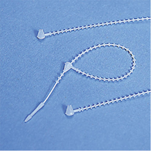 Options de finition pour &eacute;tiquettes - attaches en billes de nylon Distribution Élite MP