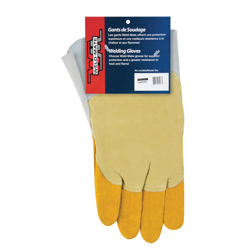 Pipeliner Welding Gloves, Split Cowhide, Size Large Distribution Élite MP