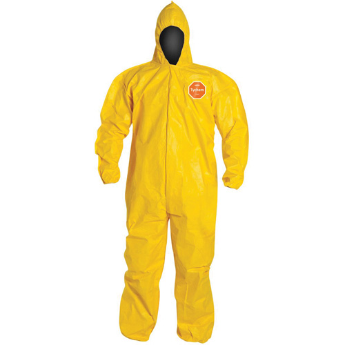 Hooded Coveralls, Tychem&reg; 2000, 3X-Large, Yellow Distribution Élite MP