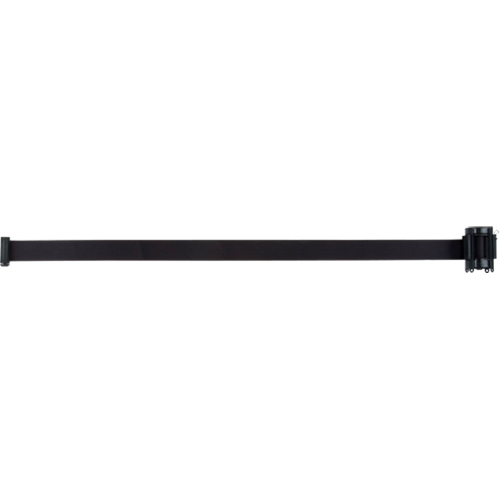 Cartouche de ruban pour assembler votre propre barri&egrave;re de contr&ocirc;le des foules, 7', Ruban Noir Distribution Élite MP