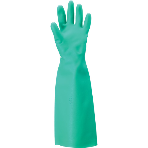 Solvex&reg; 37-185 Gloves, Size X-Large/10, 18" L, Nitrile, 22-mil Distribution Élite MP