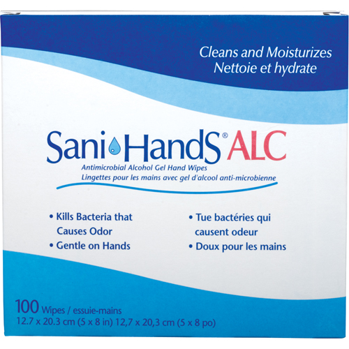 Sani-Hands&reg; ALC Antimicrobial Hand Wipes, Packet Distribution Élite MP