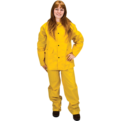 V&ecirc;tements imperm&eacute;ables RZ100, Polyester/PVC, Moyen, Jaune Distribution Élite MP