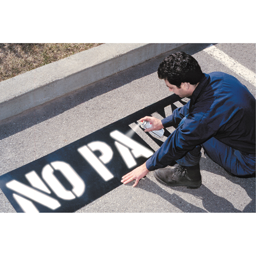 Parking Lot Stencils, English, 12" Distribution Élite MP