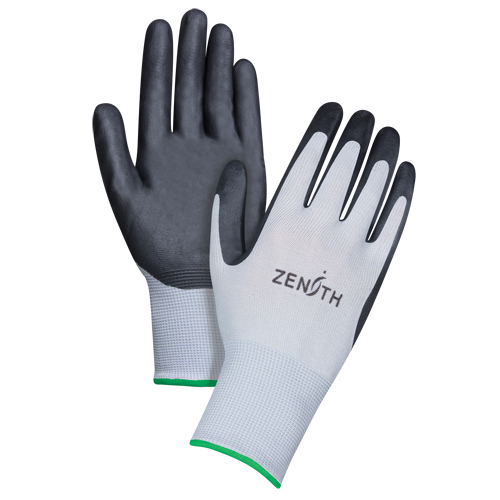 Gants l&eacute;gers enduits et respirants, 8/Moyen, R&ecirc;vetement Mousse de nitrile, Calibre 13, Enveloppe en Polyester Distribution Élite MP