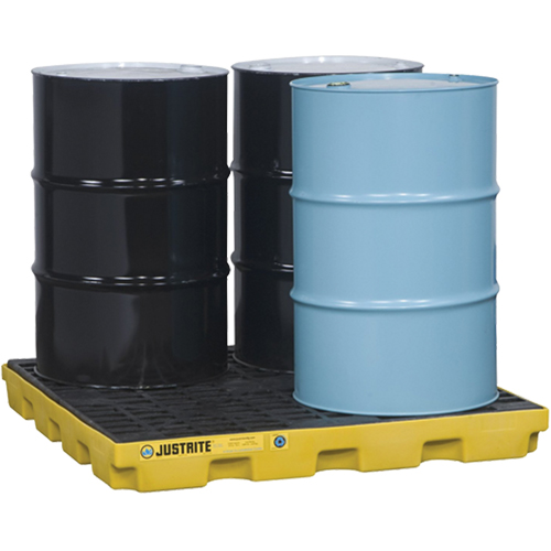 Centres d'accumulation EcoPolyBlend, Capacit&eacute; de d&eacute;versement 49 gal. US, 49" x 49" x 5,5" Distribution Élite MP