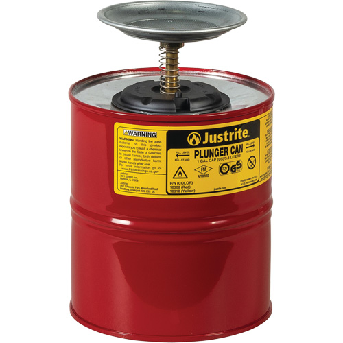 Plunger Cans, 1 US gal. Capacity Distribution Élite MP