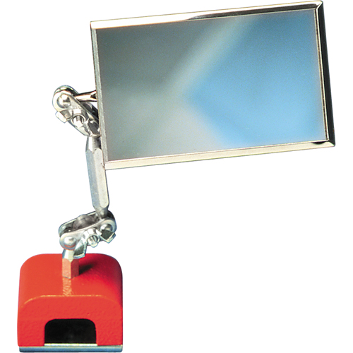 Inspection Mirror, Rectangular, 3-1/2" L x 2" W, Telescopic Distribution Élite MP