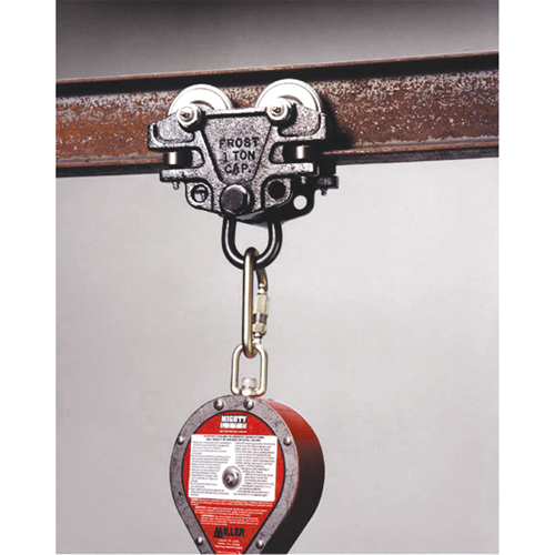 Trousse d'adaptateur de connexion d'ancrage pour chariots de poutre Miller, Poutre en I, Usage Temporaire Distribution Élite MP