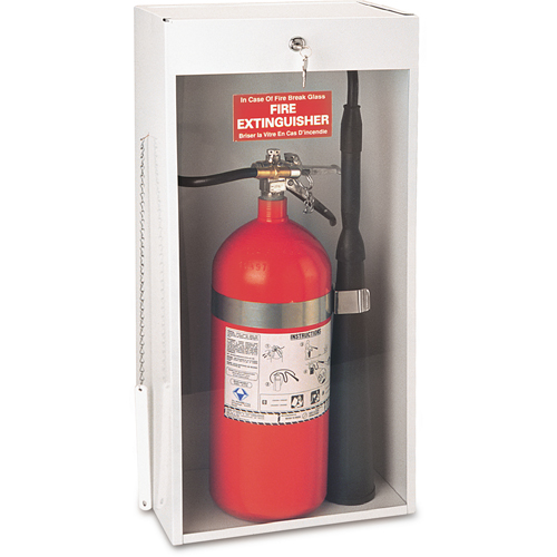 Surface-Mounted Fire Extinguisher Cabinets, 14.125" W x 30.125" H x 9.0625" D Distribution Élite MP