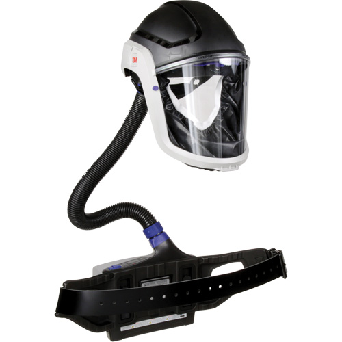 Trousse industrielle lourde pour APR motoris&eacute; TR-600 de Versaflo, Capuchon & visi&egrave;re, Pile Lithium-ion Distribution Élite MP