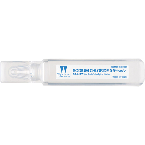 Saljet Single Dose Saline Solution, 1.01 oz. Distribution Élite MP